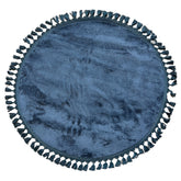 Round Tasseled 37" Rug